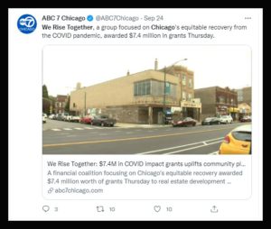 We Rise Together Awards Grant to Invest in Disinvested Chicago Communities We Rise Together