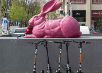 Chicago's Bean Has Spotlight Swallowed by Pink Rabbit chicago