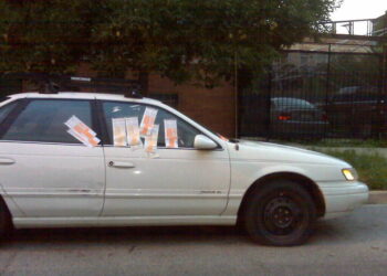 sticker violation