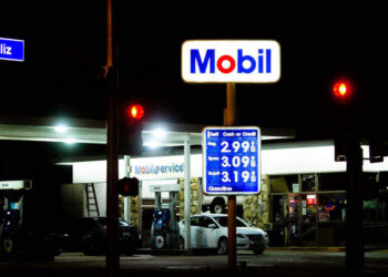 Mobil Gas Station