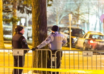 Stabbing Police Officers