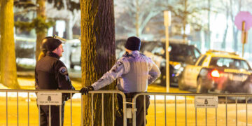 Stabbing Police Officers