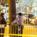 Stabbing Police Officers