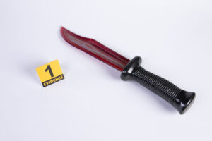 Stabbing Knife Evidence