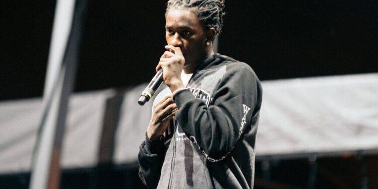 Young Thug On Stage
